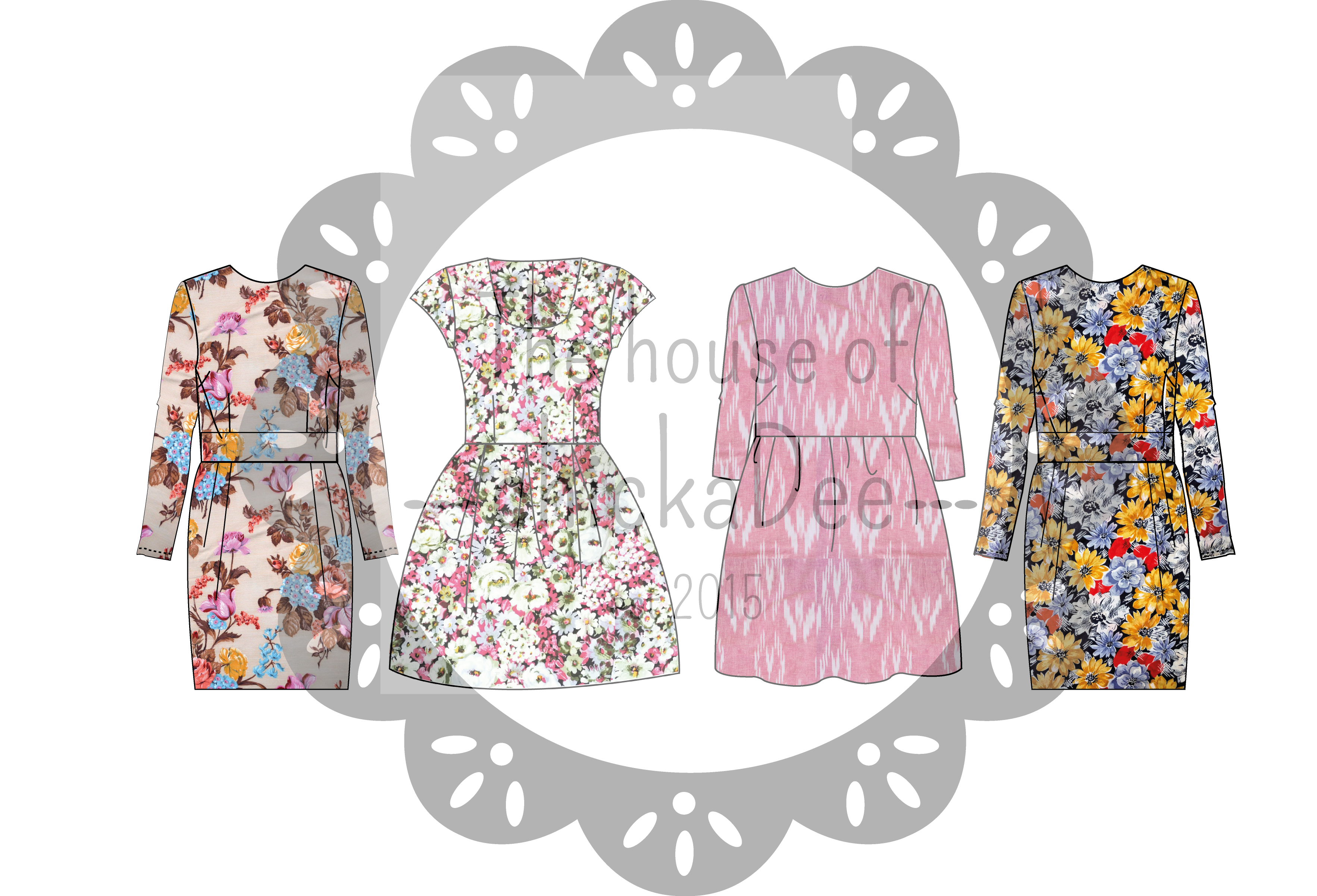 dresses with fabrics blog